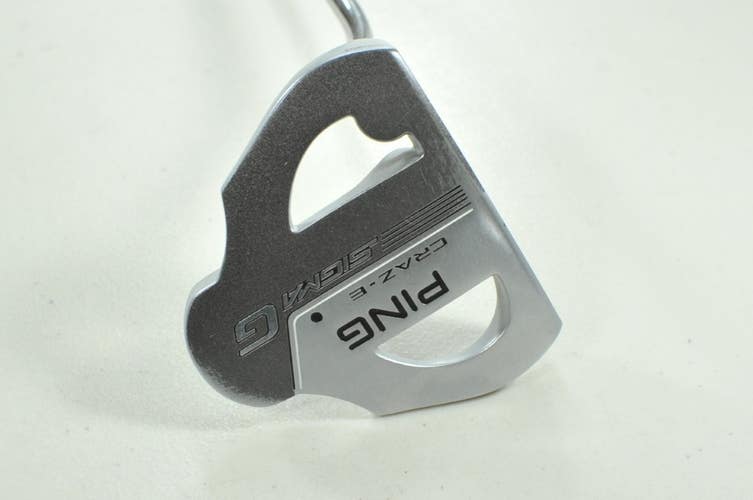 LEFT HANDED Ping Sigma G Craz-E 34" Putter Black Dot Steel # 208203
