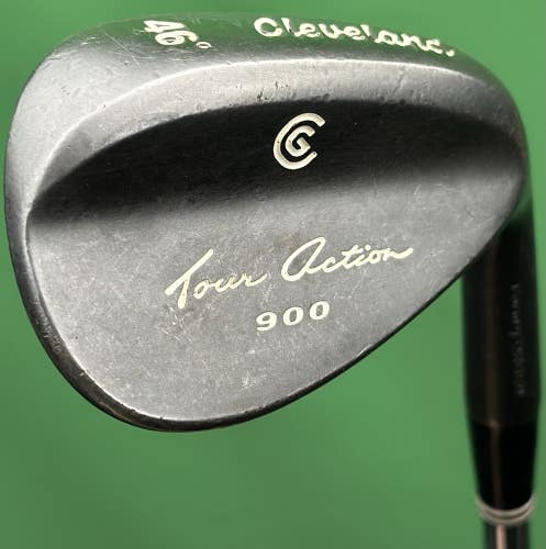 Cleveland Tour Action 900 Gunmetal Pitching PW Wedge 46* Steel Dynamic Gold RH