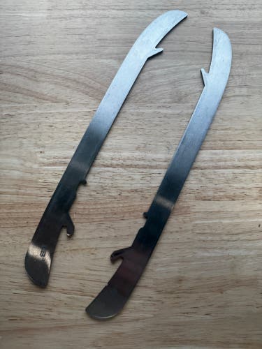 NHL Pro Stock Game Used Bauer LS3 306mm Skate Blades / Runners