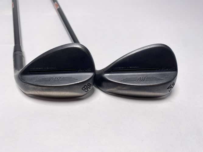 Titleist Vokey SM9 Jet Black Wedge Set 54* 12 | 58* 12 Tensei AV Series Stiff RH