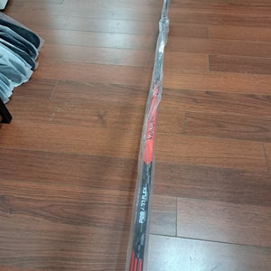 Senior Bauer Pulse Left Hand Hockey Stick P28 77 Flex (New - Red, Aqua/Teal, Purple & Silver)