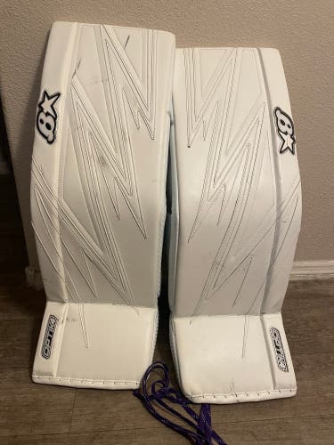 33" 2024 Brian's Optik 4 Goalie Leg Pads (Used)