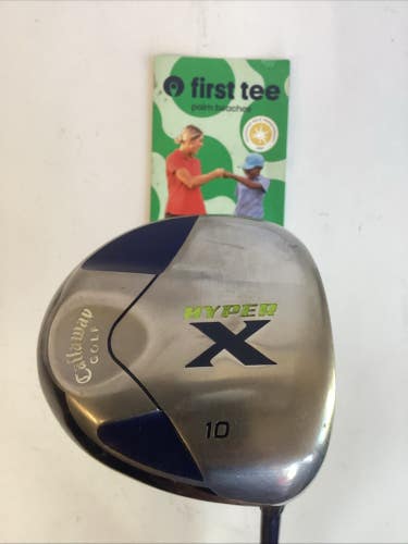 Callaway Hyper X Driver 10* With Fujikura Stiff Graphite Shaft