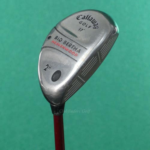Callaway Big Bertha Heavenwood 17 Hybrid 2H Iron RCH 75w Graphite Regular