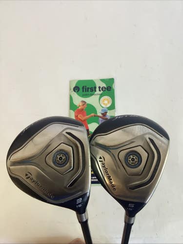 TaylorMade Jet Speed Fairway Woods Set 3-15* And 5-19* Regular Graphite Shafts