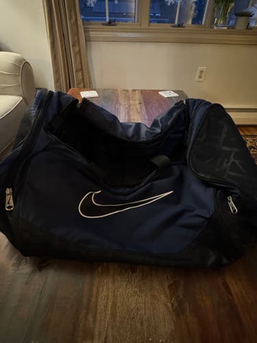 Blue Nike Duffle Bag