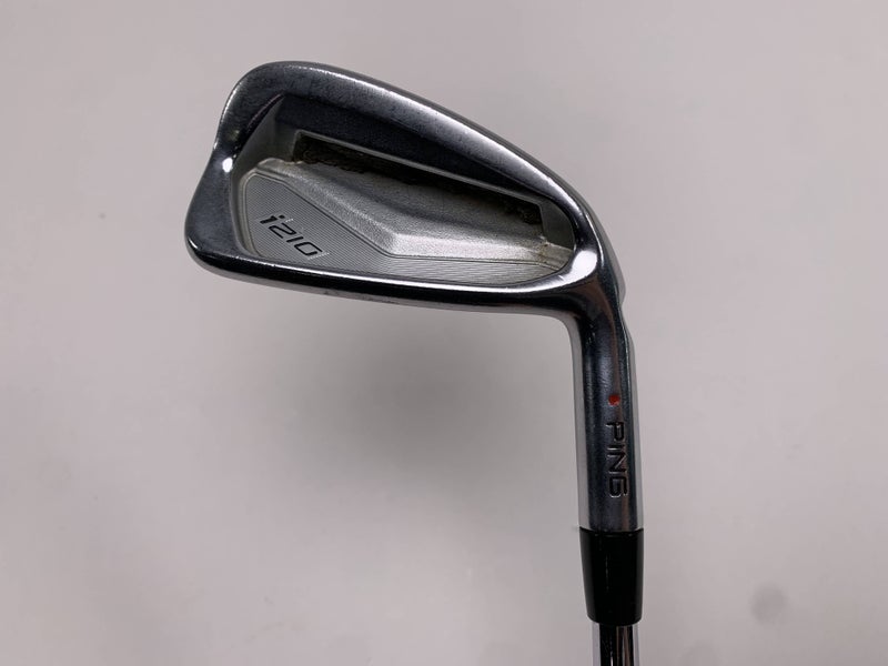 Ping i210 Single 5 Iron Red Dot 1* Flat AWT 2.0 Stiff Steel Mens RH Midsize Grip