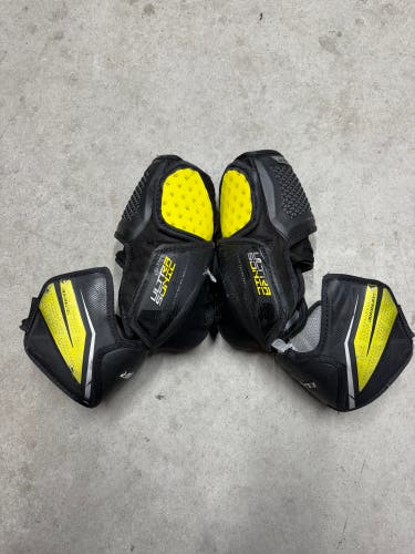 Bauer Ultrasonic Senior Medium Elbow Pads Pro Stock (Used)