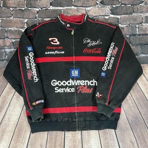 Vintage Dale Earnhardt Chase Authentics Goodwrench GM Jacket NASCAR Size Large L