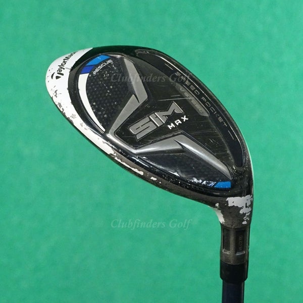 TaylorMade SIM Max Rescue 22 4 Hybrid Fujikura Ventus Blue 7-S Graphite Stiff