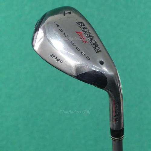 Tour Edge Bazooka JMAX Ironwood Single 4 Iron Reactive Flex 74g Graphite Regular