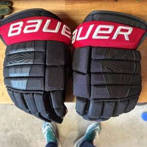 Bauer Pro Series Hockey Gloves 15"(Senators Game Used)