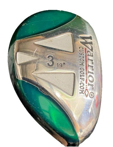 Warrior Golf 3 Hybrid 19* RH Men's 3.1 Stiff Graphite 40.5" Oversize Stock Grip