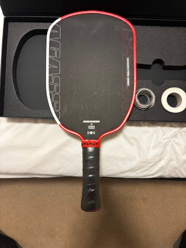 Black JOOLA Agassi Pro 16mm Pickleball Paddle (Used)