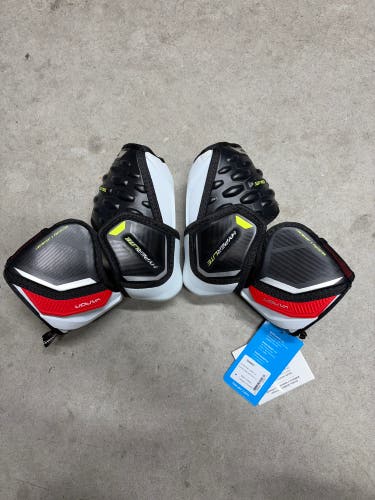 Bauer Vapor Hyperlite Intermediate Medium Elbow Pads Pro Stock (New)