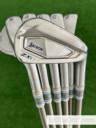 Srixon ZXi5 / ZXi7 25 Forged Combo Iron Set 6-A / SteelFiber fc 80 Regular