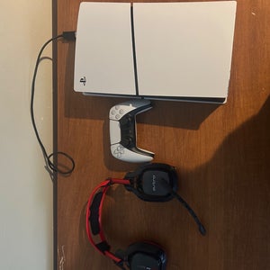 Lightly used PS5 with controller and Astro A40
