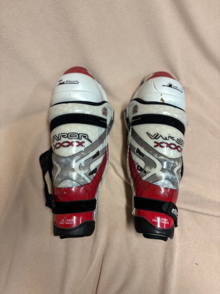 Senior Bauer Vapor XXXX 13" Shin Pads Pro Stock (Used)