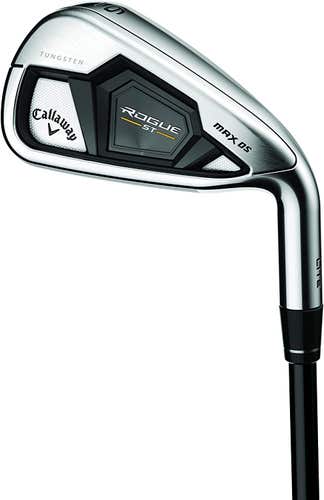 Callaway Rogue ST Max OS Lite Iron Set 4-PW+AW+SW (Cypher Black 60, Regular,
