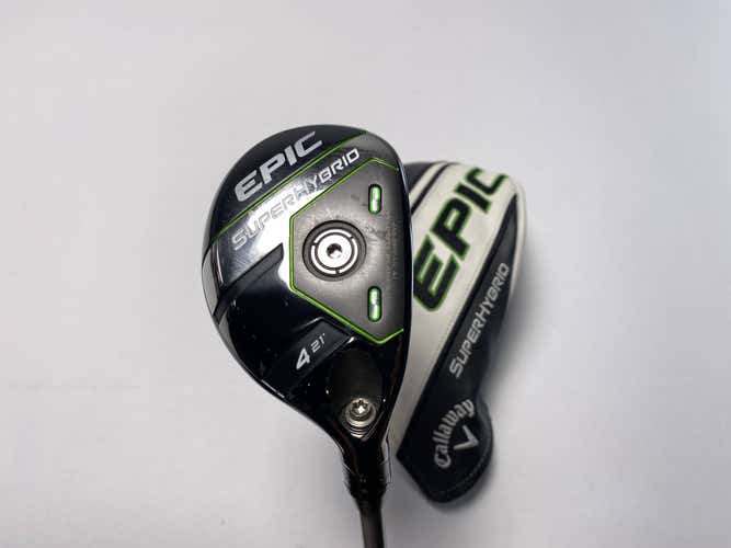 Callaway EPIC Super 4 Hybrid 21* AeroTech SteelFiber fc75 F3 Regular RH HC