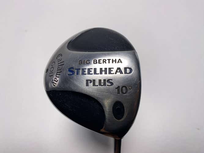 Callaway Steelhead Plus Driver 10* Big Bertha Firm Graphite Mens RH