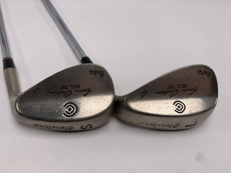 Cleveland 797 Beryllium Nickel Wedge Set 56* | 60* DG Wedge Steel Mens RH