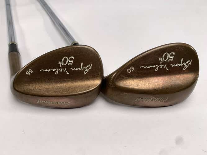 Cleveland Byron Nelson 50th Anniversary Wedge Set 56* 60* Wedge Steel Mens RH
