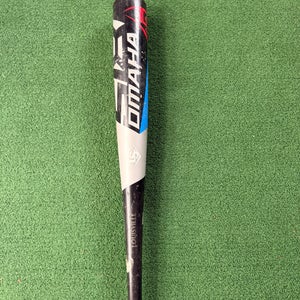 2018 Louisville Slugger Omaha 518 Alloy BBCOR Certified Bat (-3) 30 oz 33" (Used)