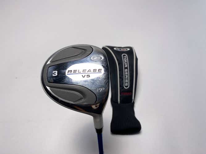 US Kids Release V5 3 Fairway Wood 17* TS 60'' Regular Steel Mens RH HC NEW