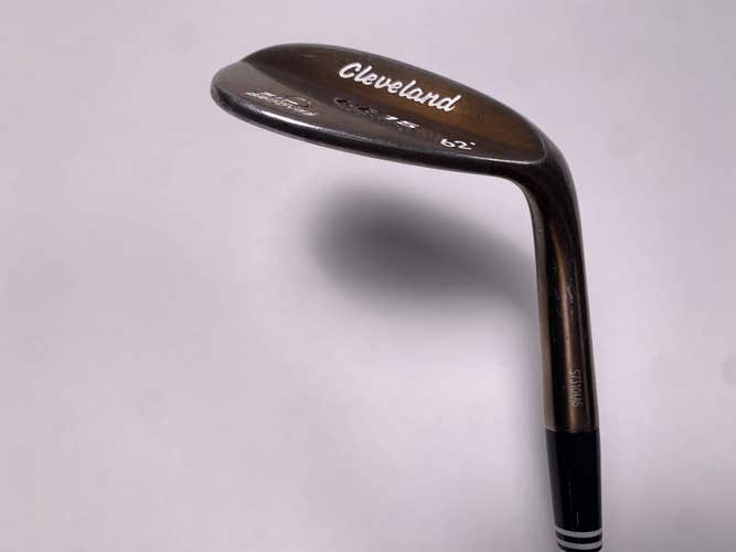 Cleveland CG15 DSG Oil Can Lob Wedge LW 62* Traction Wedge Steel Mens RH