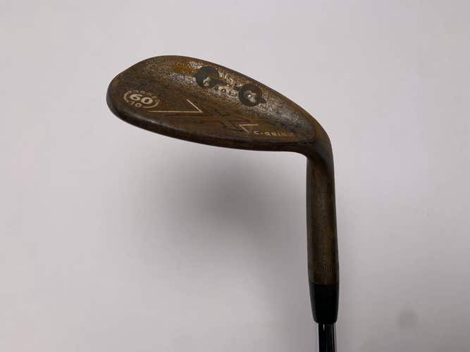 Callaway X Forged Raw Lob Wedge LW 60* 10 C-Grind DG Spinner Wedge Mens RH