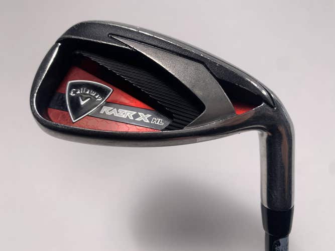 Callaway Razr X HL Pitching Wedge PW Senior Graphite Mens RH