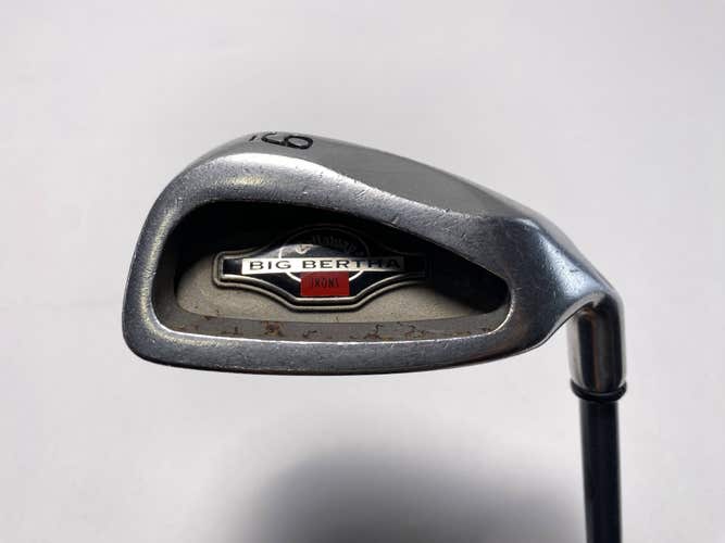 Callaway Big Bertha 1996 Single 9 Iron RCH 96 Regular Steel Mens RH