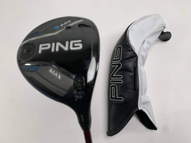 Ping G440 MAX 7 Fairway Wood 21* Project X Denali Red 6.0 60g Stiff RH HC