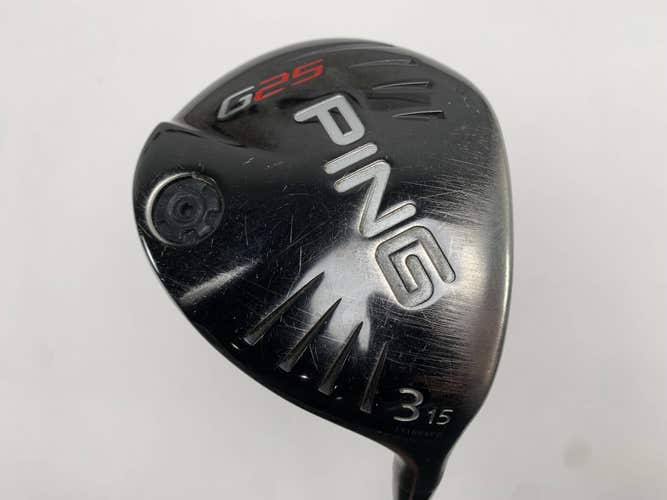 Ping G25 3 Fairway Wood 15* TFC189 Regular Graphite Mens RH