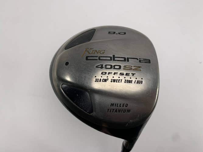 Cobra SZ 400 Offset Driver 9* MCS 75g Regular Graphite Mens RH
