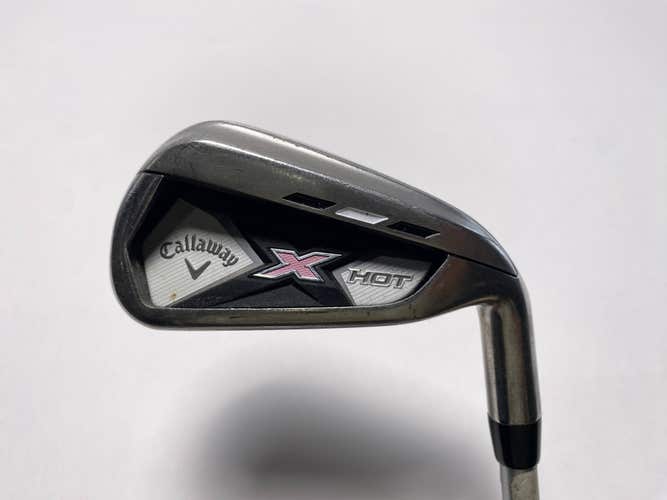 Callaway X Hot 19 Single 6 Iron 50g Ladies Graphite Womens RH Midsize Grip