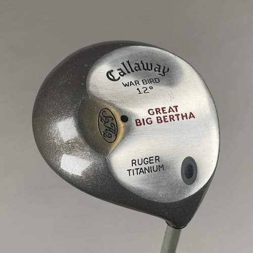 Callaway Great Big Bertha Warbird 12 Right-Handed Driver Regular Flex Shaft 43"