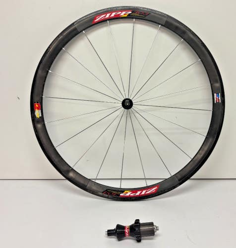 ZIPP Speed Weaponry 303 20-Spoke Tubular Carbon 700C Front Wheel +28h Rear Hub