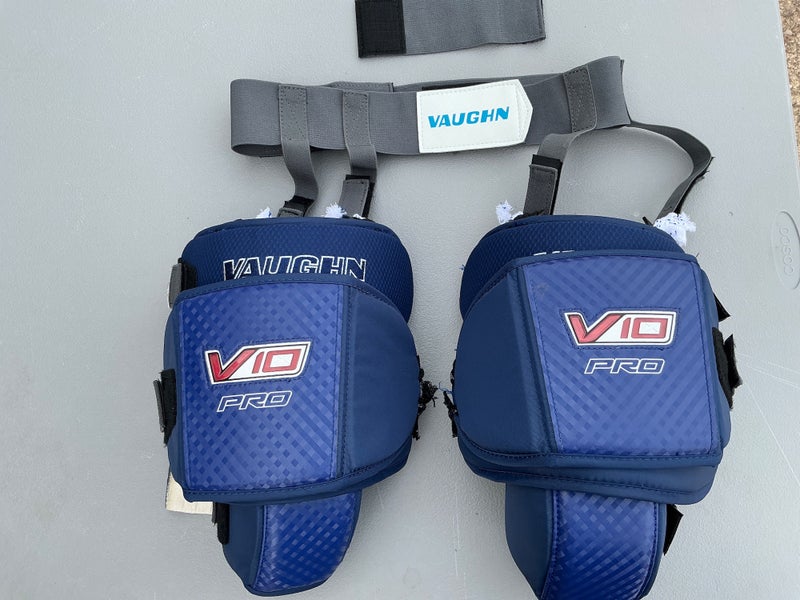 Vaughn V10 Pro Knee Pads Pro Stock Double Shield Protection 9185