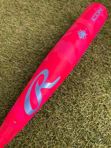 2025 Rawlings Icon Composite Bat USSSA Certified (-10) Composite 19 oz 29" (Used)