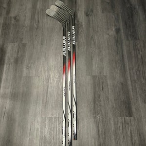 Senior Bauer Vapor Team Left Hand Hockey Stick P92 70 Flex Pro Stock (Used)
