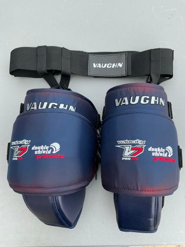 Vaughn V7 Pro XR Knee Pads Pro Stock Double Shield Protection 2735