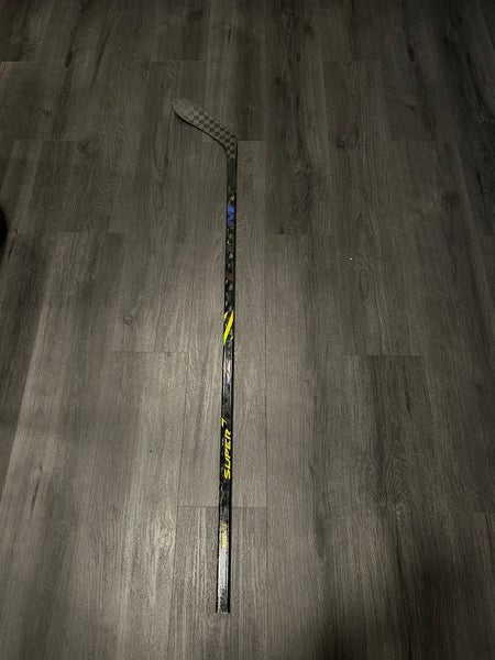 Senior CCM Super Tacks AS4 Pro Left Hand Hockey Stick P28 70 Flex (Used)