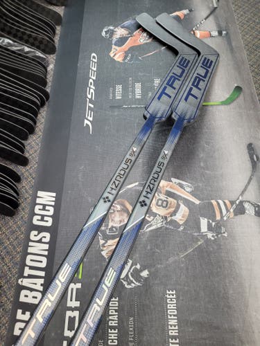 2 PACK | Grubauer | 24" NEW! Senior True HZRDUS 9X4 Regular Goalie Stick 24" Paddle Pro Stock (New)