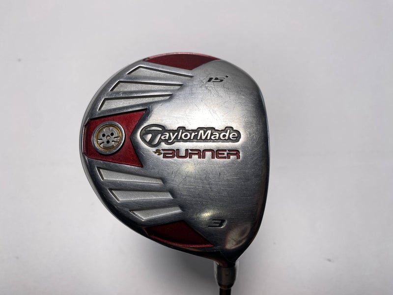 TaylorMade Burner Steel 2007 3 Fairway Wood 15* Graman CF310 Regular Mens RH