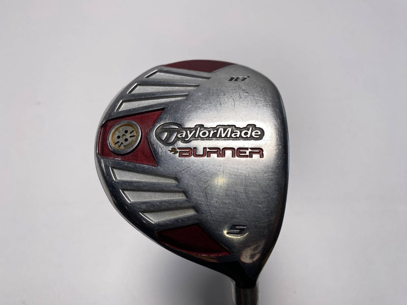 TaylorMade Burner Steel 2007 5 Fairway Wood 18* Graman CF310 Regular Mens RH