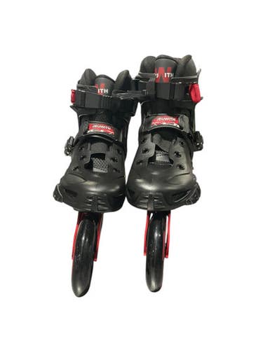 Used JUEWITH SKATES Racing Inline Skates Black Senior 8 11834-S000044436