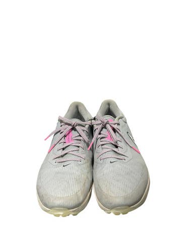 Used Nike REACT Mens Golf Shoes Grey Senior 11 11834-S000044433