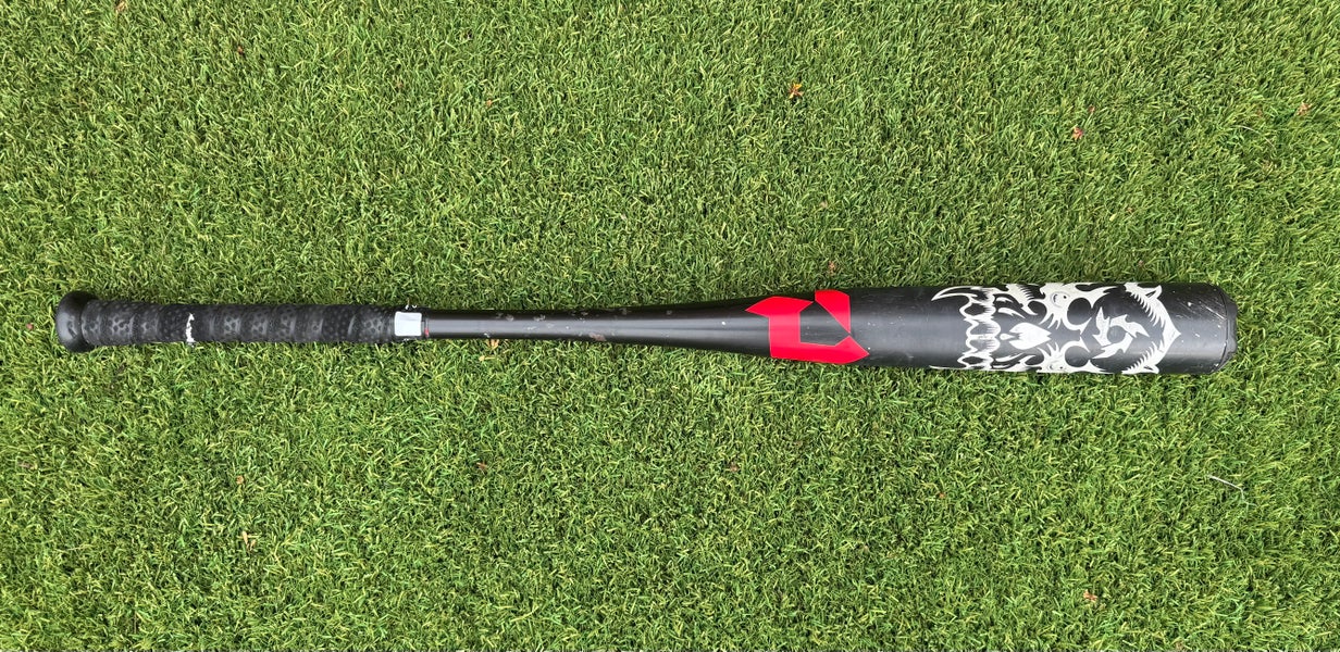 Custom 2023 DeMarini Voodoo One Alloy BBCOR Certified Bat (-3) 30 oz 33" (Used)